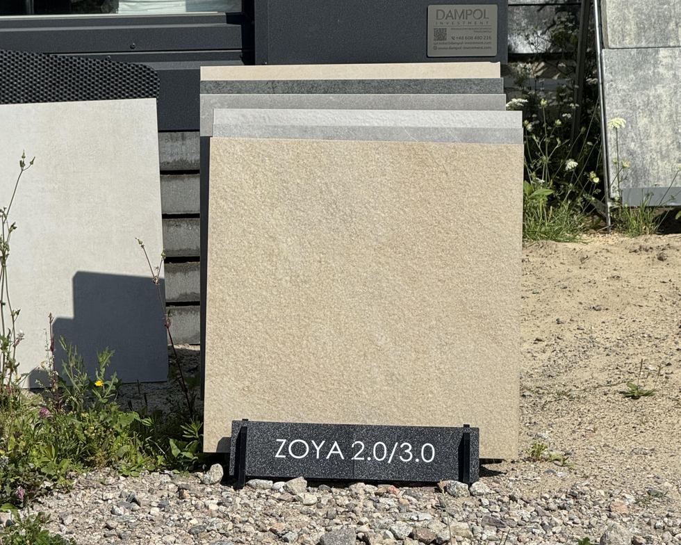 Stojak ekspozycyjny na płyty gresowe — druk 3D na zamówienie